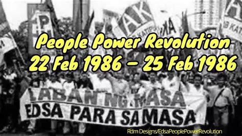 Edsa People Power Revolution: 1986 - Democracy Resurgence Amidst Autocratic Rule